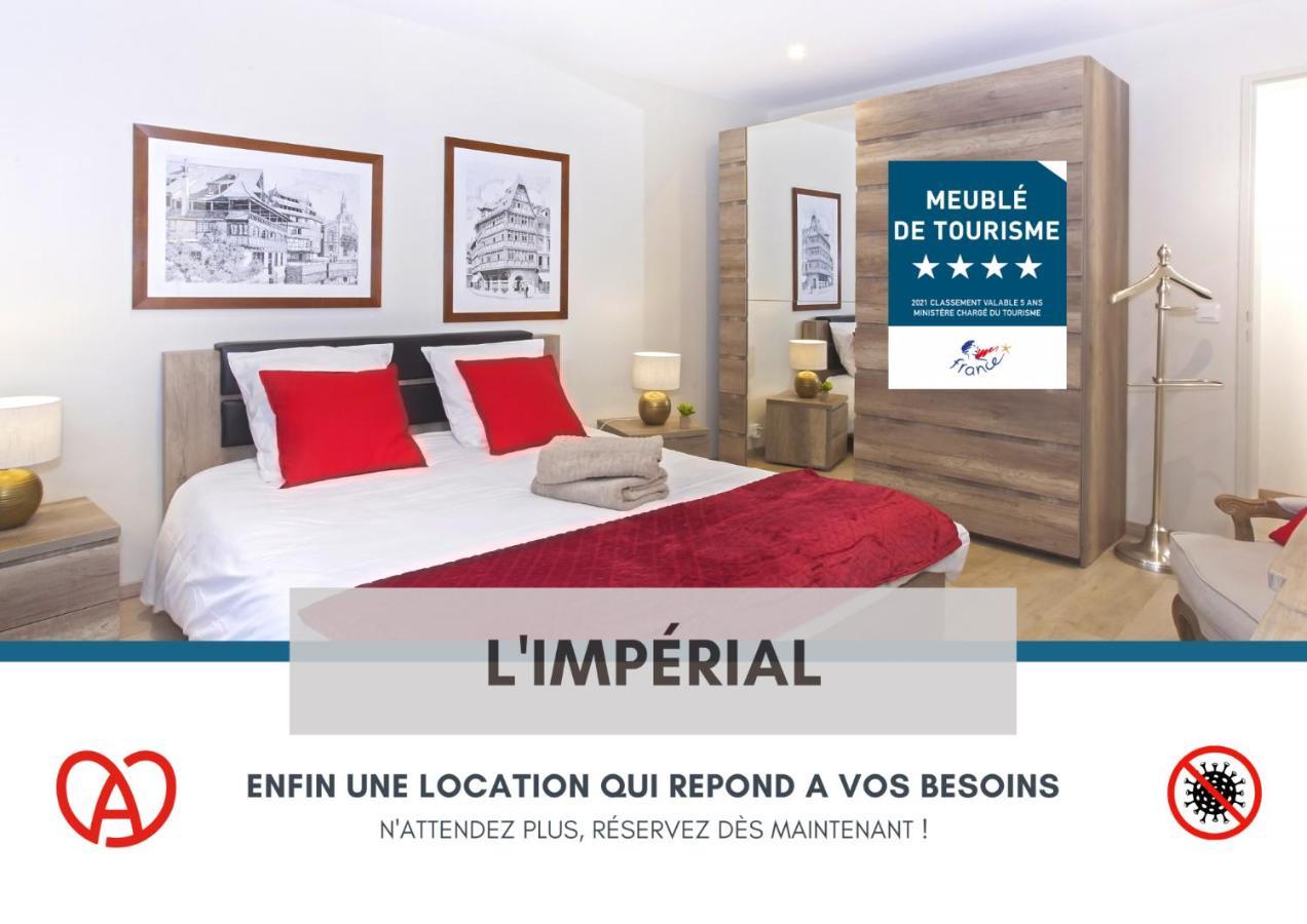 Centre - L'Imperial - Parking Apartman Saverne Kültér fotó